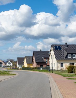 Wohngebiet in Schwaan