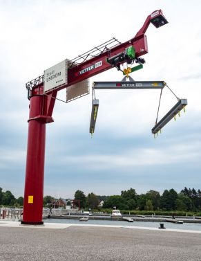 Kran Stadthafen Usedom