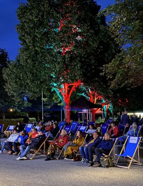 Publikum der Filmtage am Fernsehturm