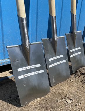 Spatenstich in Rerik Am Buchenweg