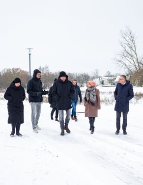 Symbolische Übergabe des Baugebietes Rerik Am Buchenweg