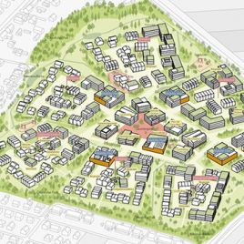 Städtebaulicher Entwurf Warnitz © MOSAIK Architekten BDA