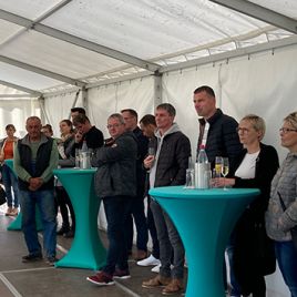 Übergabe der Erschließungsanlagen im Baugebiet "An de Wisch" in Röbel/Müritz