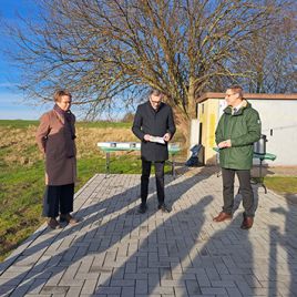 Spatenstich Bünsdorfer Weg Schönberg
