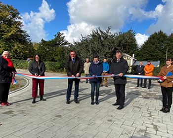 Feierliche Übergabe des Ferienhausgebietes Klausdorf