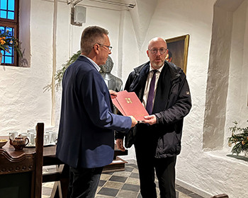 Übergabe der Fördermittelbescheide