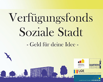 Flyer Verfügungsfonds Soziale Stadt