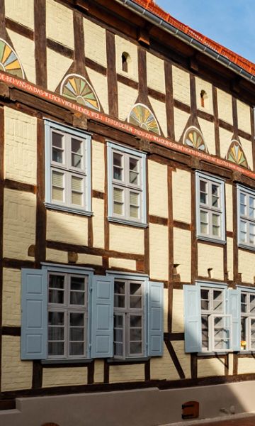 Giebelhausquartier in Parchim