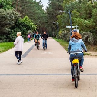 Klimaneutrale EU Promenade Usedom