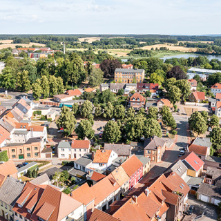 Luftbild Altstadt Sternberg